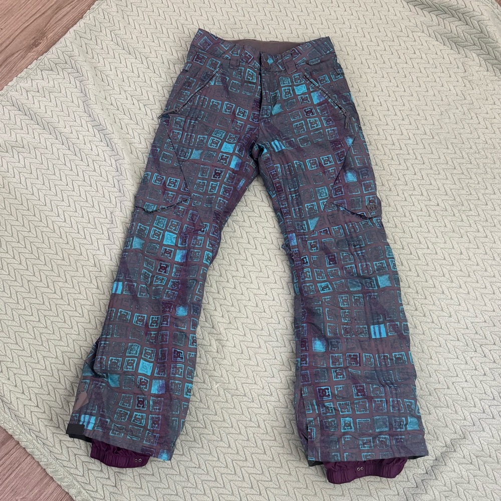 DC Shoes Girls Ace K 14 Snowboard Ski Pants SZ XL
